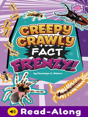 cover image of Creepy Crawly Fact Frenzy!